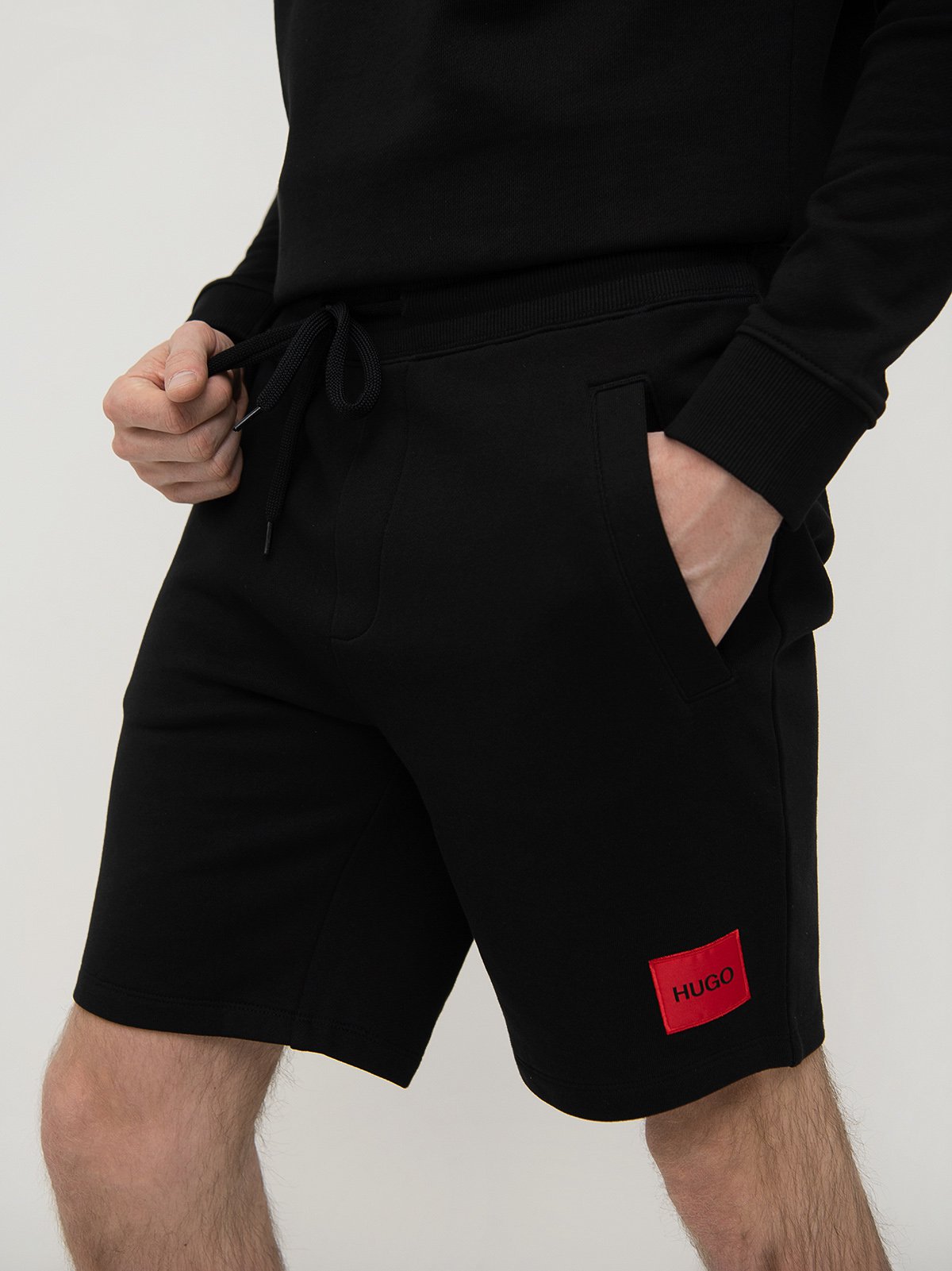 hugo boss shorts navy