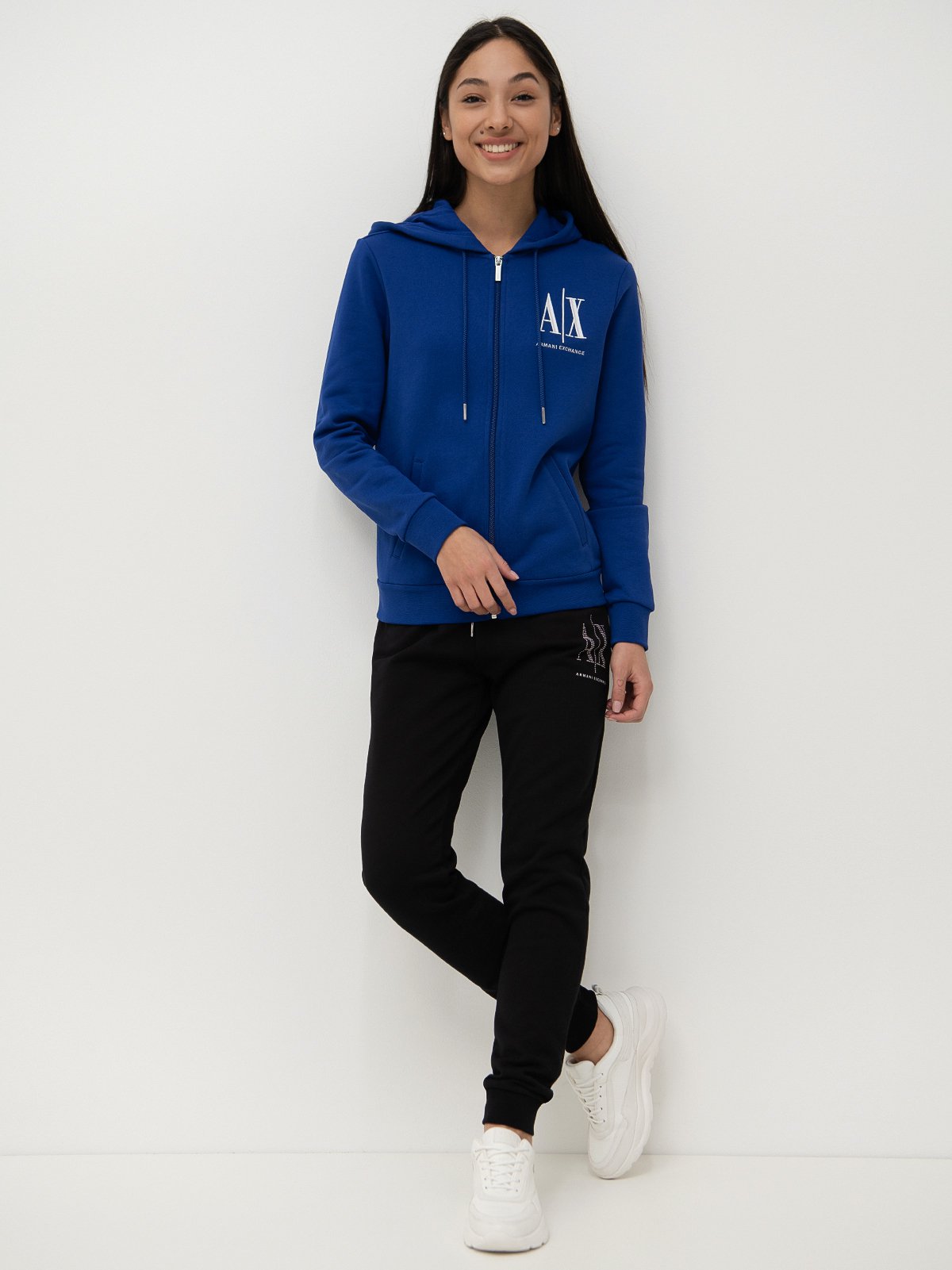 Women's cardigan blue Armani Exchange