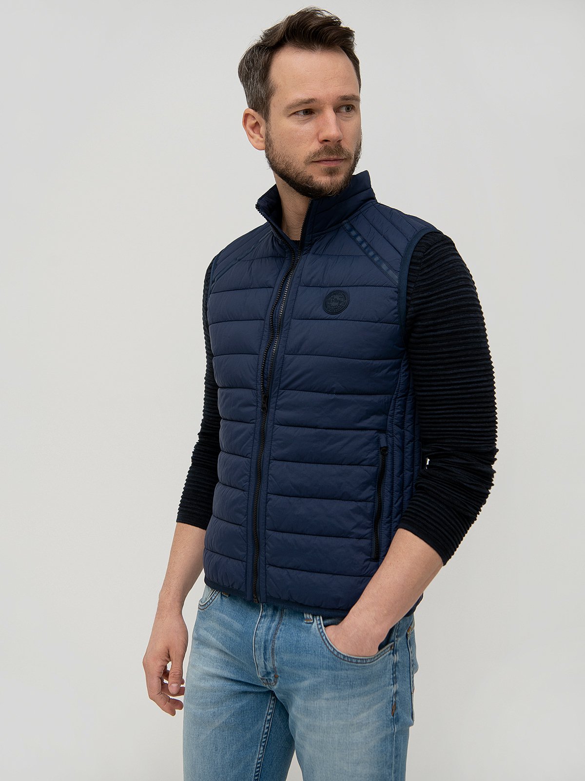 Men's vest navy s.Oliver | Soulz.lt
