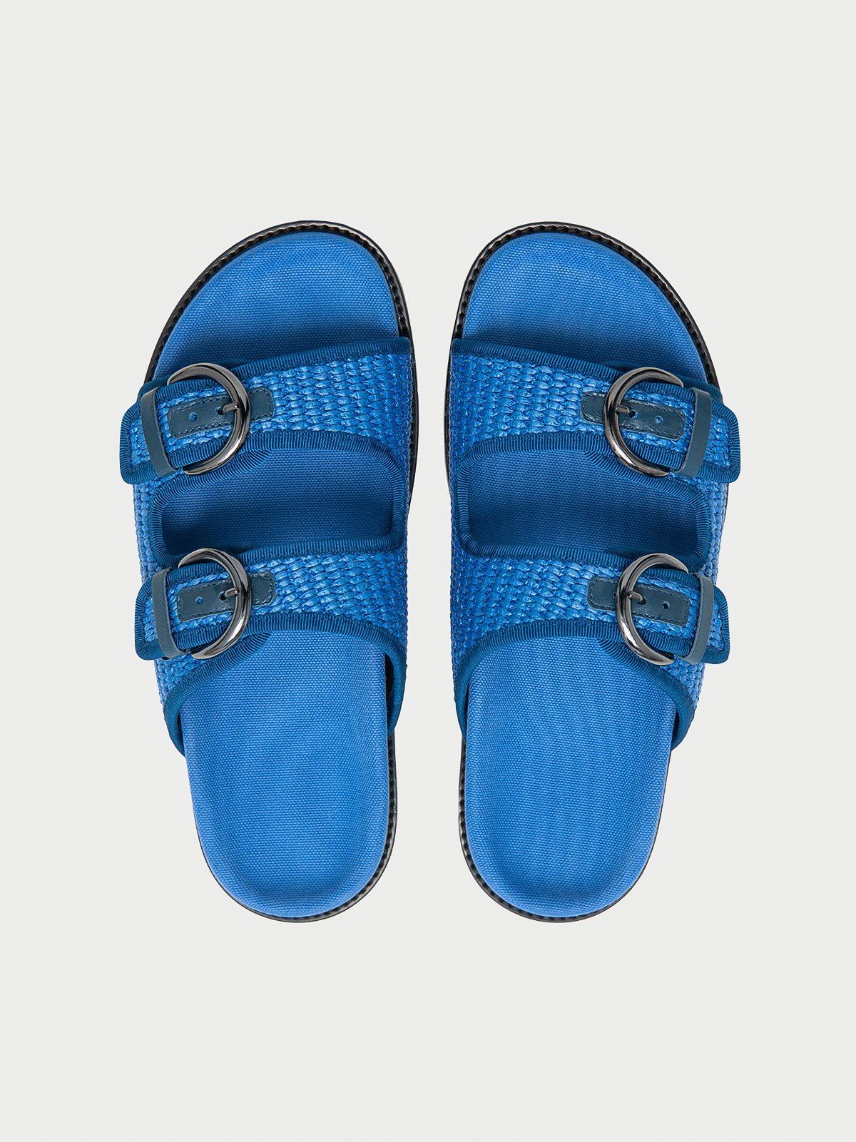Women's sandals blue Weekend Max Mara | Soulz.lt