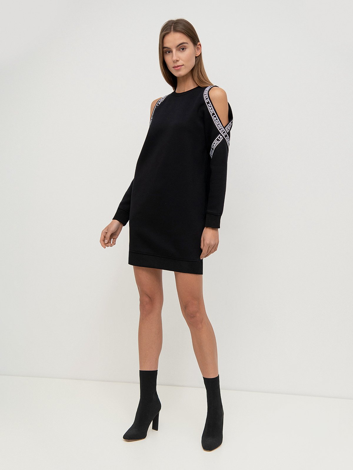 Women's dress black Karl Lagerfeld | Soulz.lt
