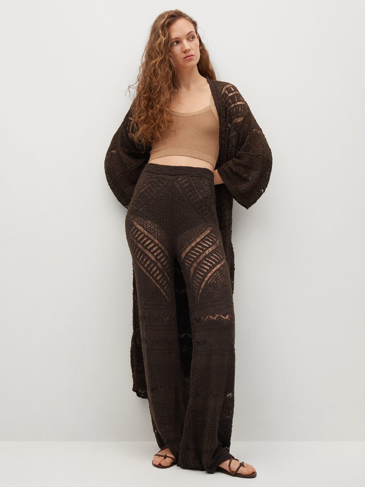 Women's trousers MANGO | Soulz.lt
