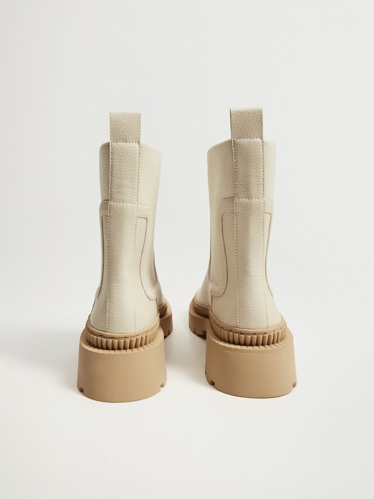 Bottines cheap beige mango