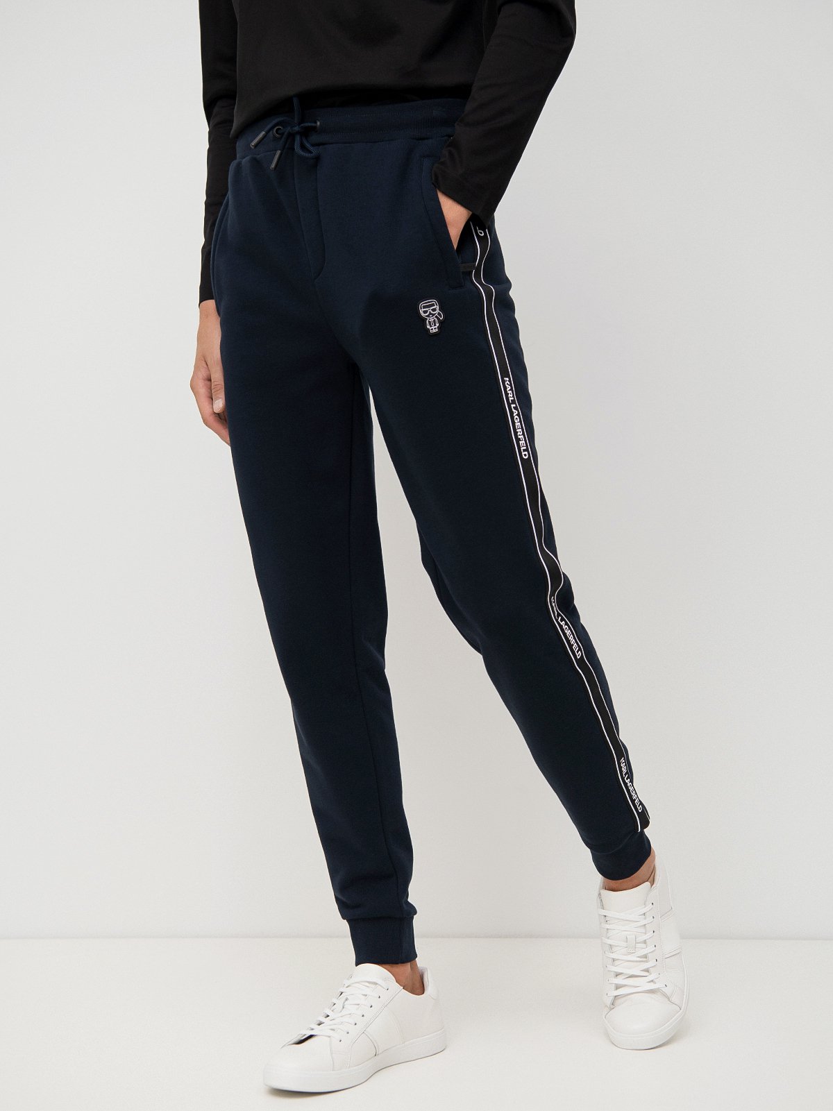 Buy Karl Lagerfeld Women Red Karl Logo Tailored Trousers Online - 907235 |  The Collective