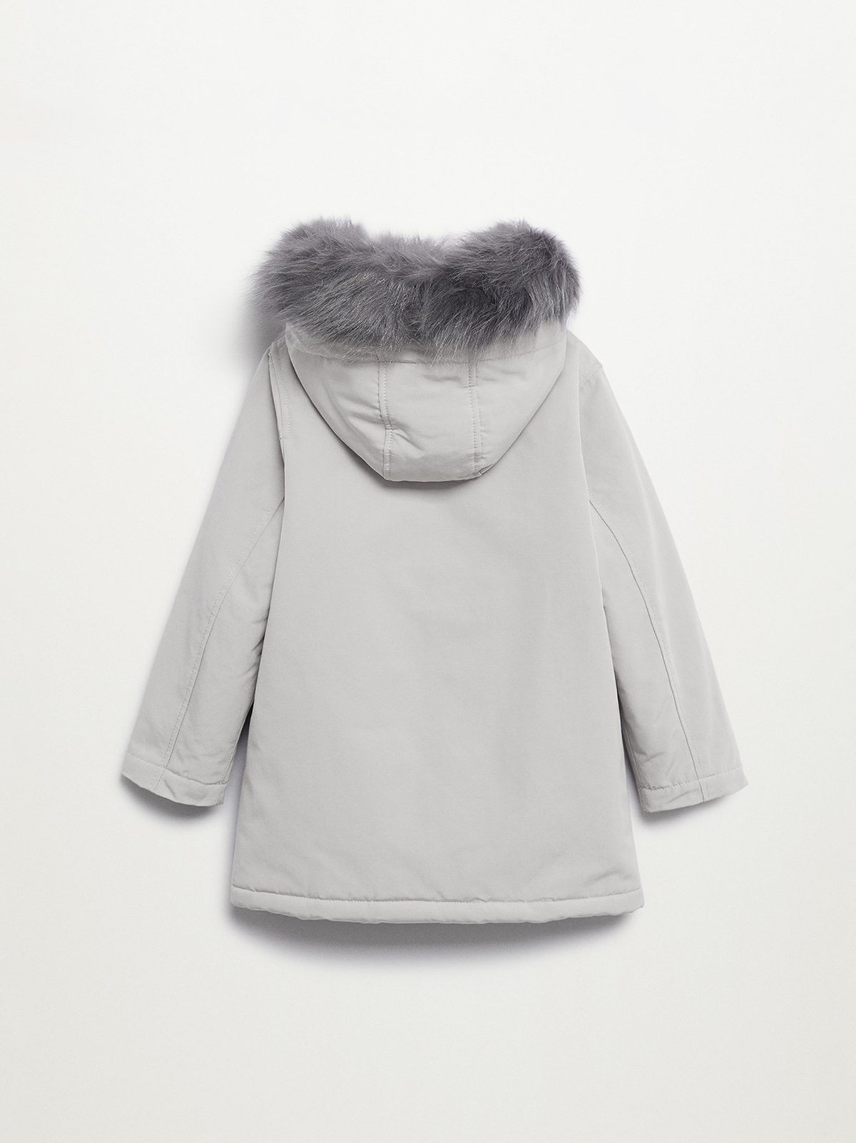 girl's coat grey MANGO KIDS
