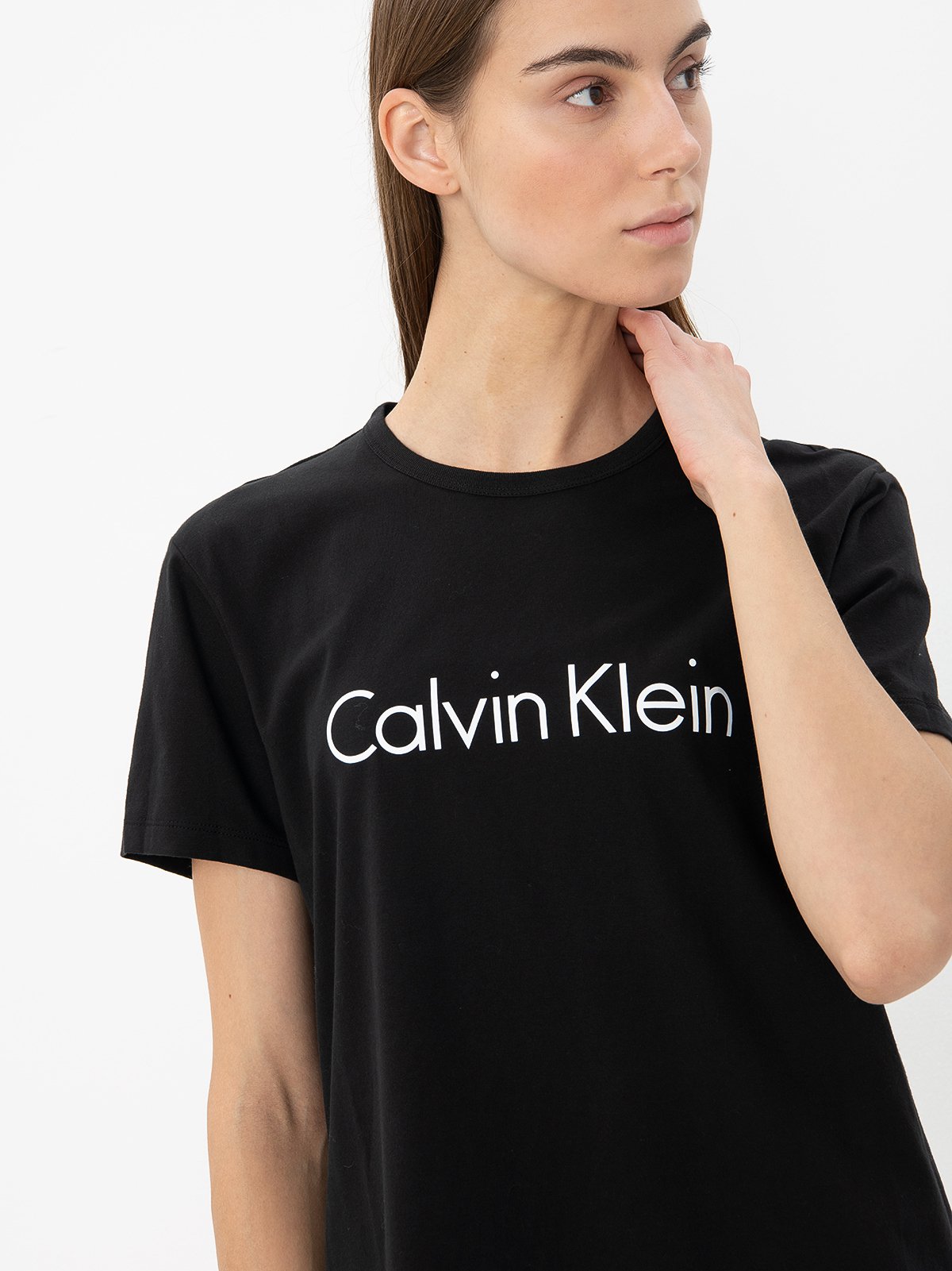 Calvin klein T-shirt Logo 000QS6105E - black