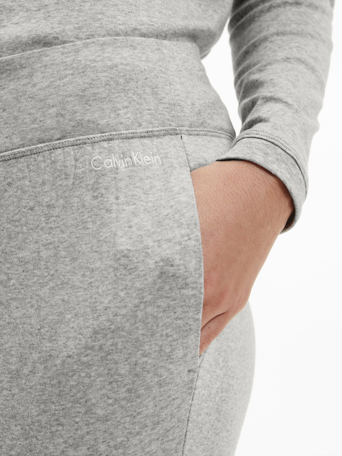 Womens grey clearance calvin klein tracksuit