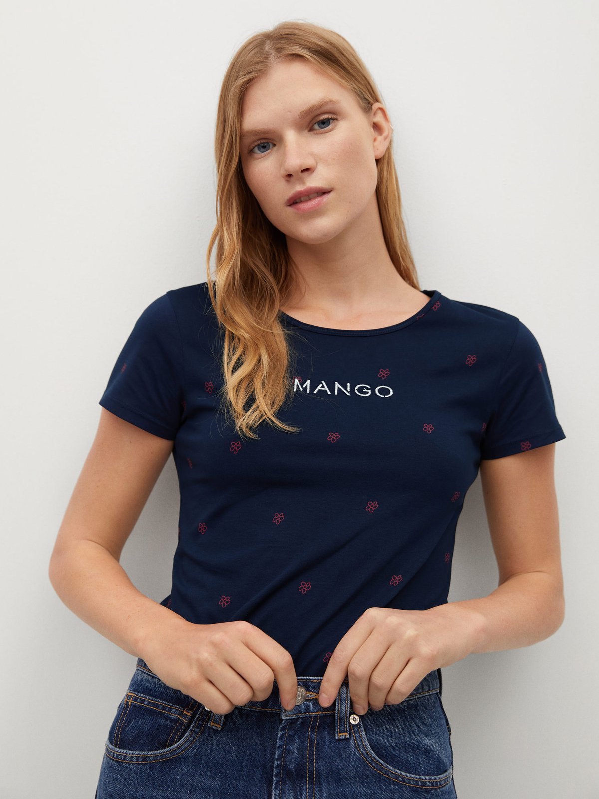 Women's t-shirt s/s MANGO | Soulz.lt