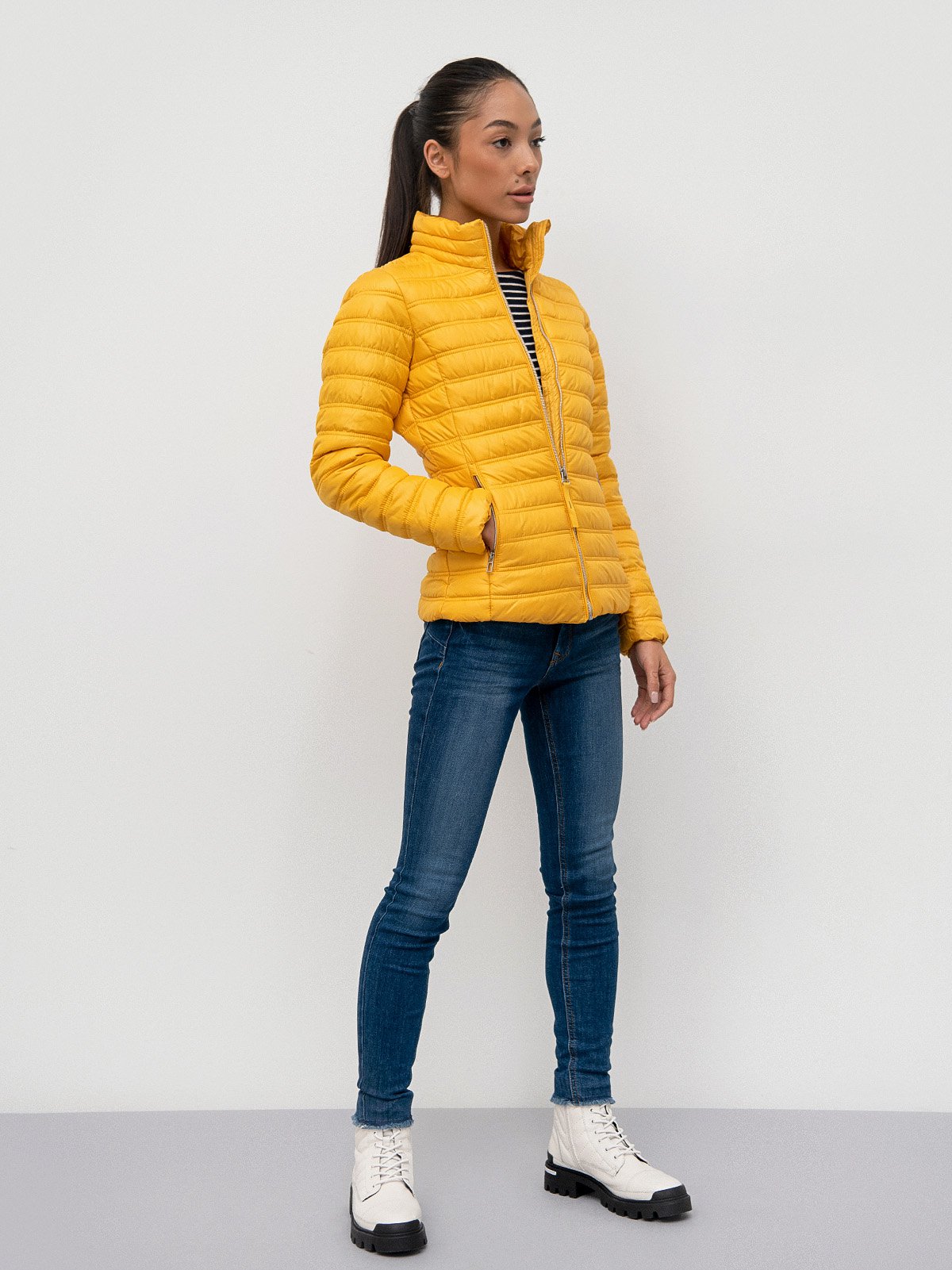 Women s jacket yellow Tom Tailor Soulz.ee