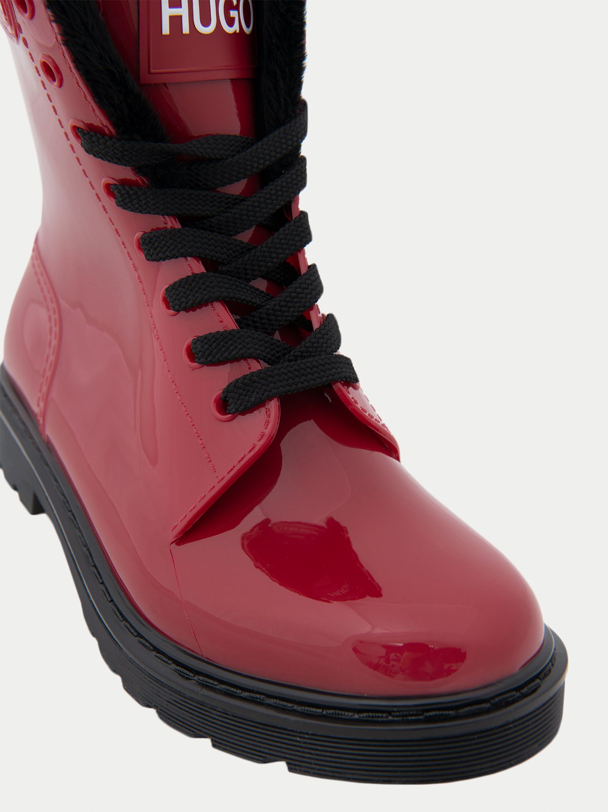 Hugo boss red boots best sale