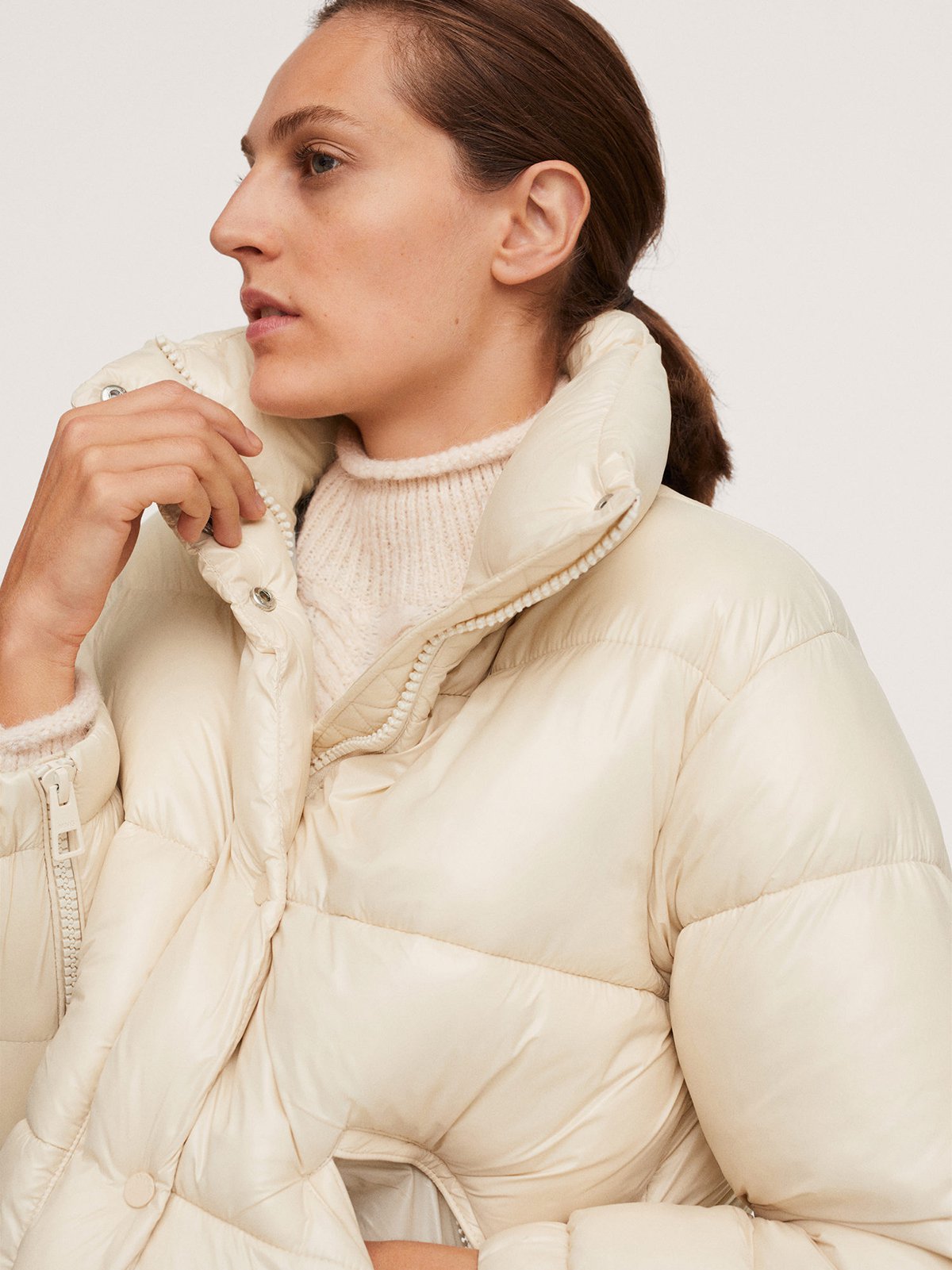 mango womens puffer jacket