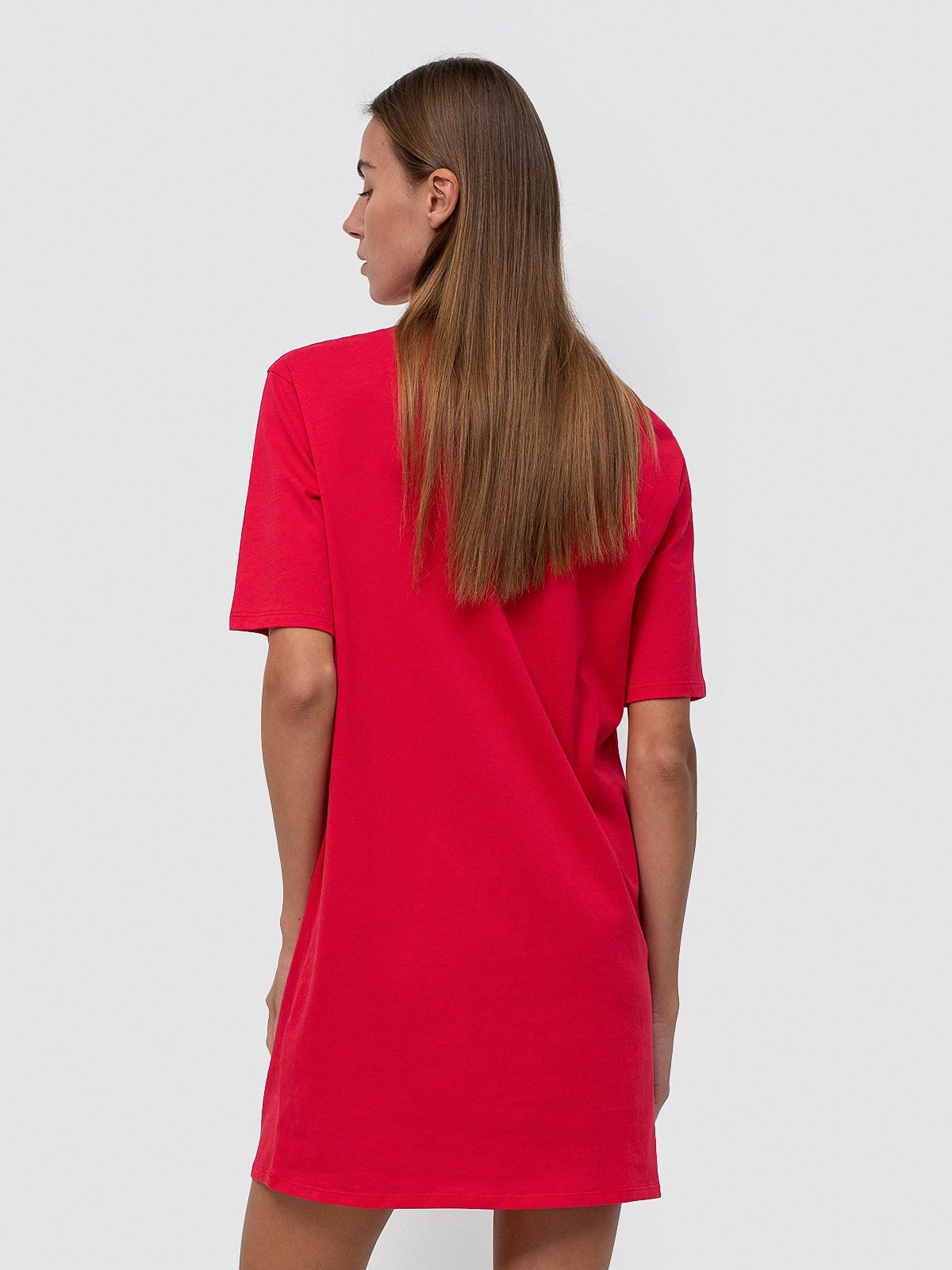 Armani exchange cheap red dress