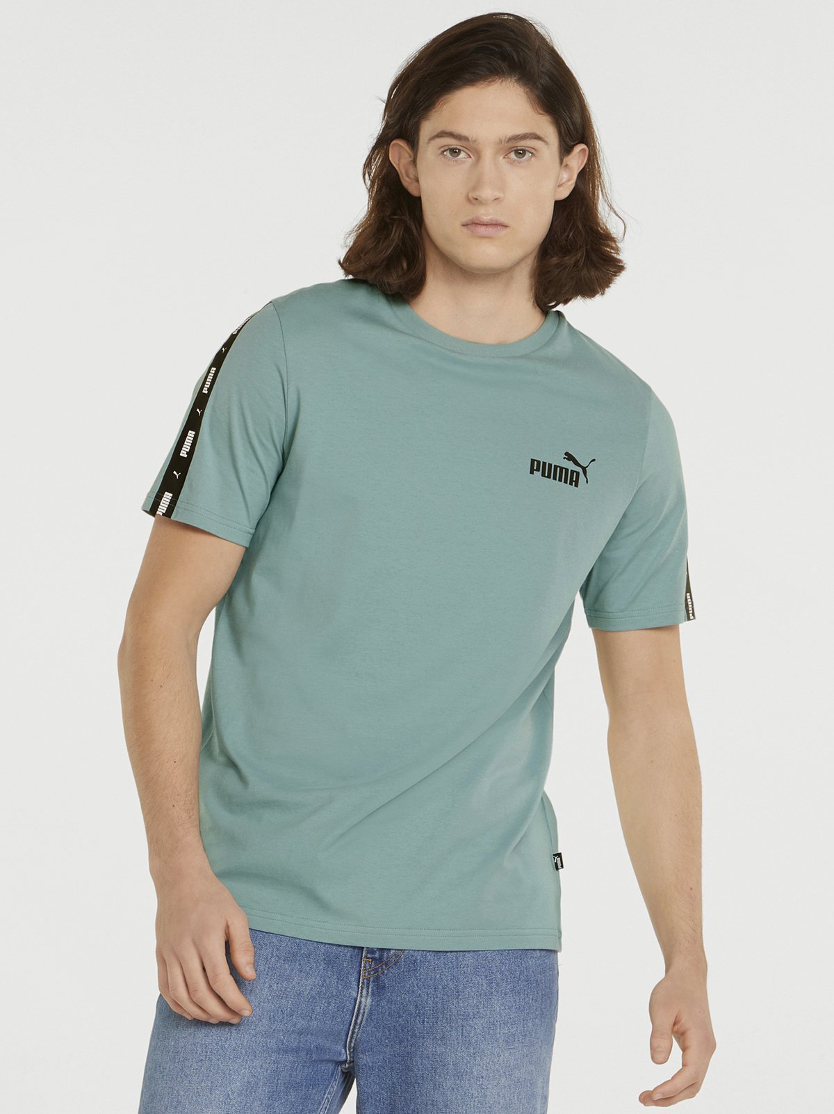 puma t shirt green