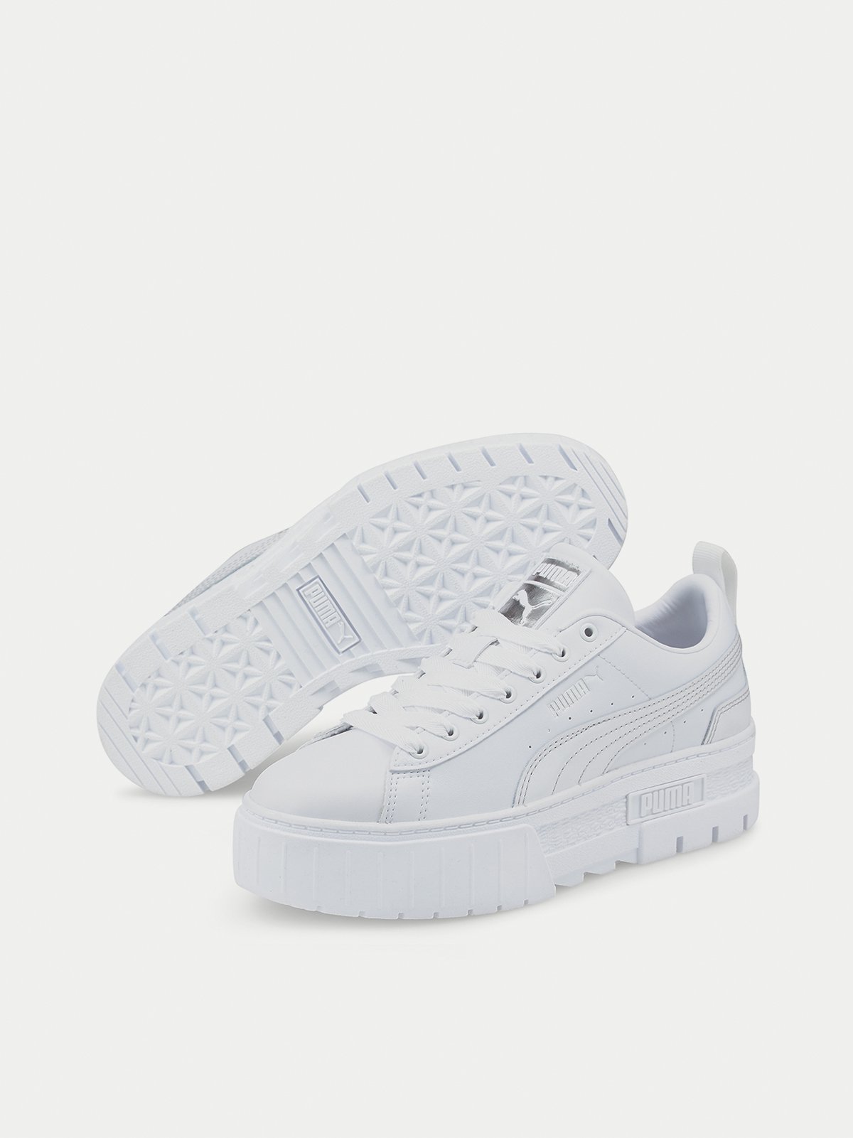 puma all white womens sneakers