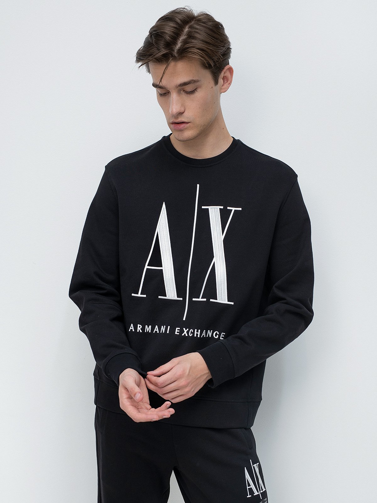 armani exchange men's pullover