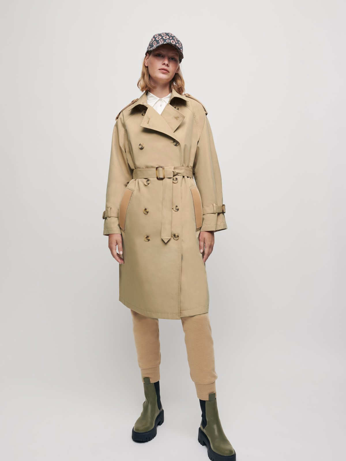 Maje raincoat store