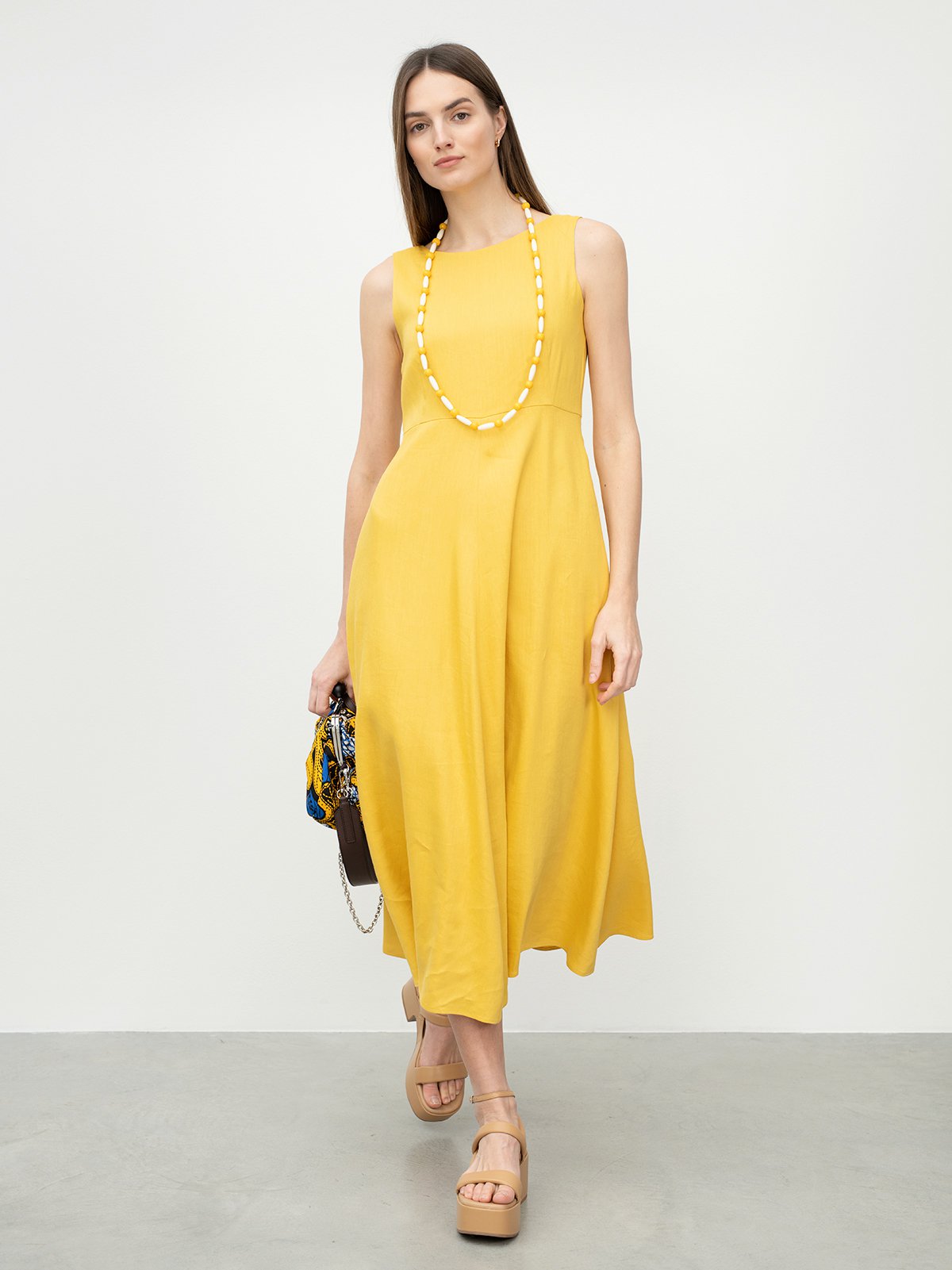 Max mara hot sale yellow dress