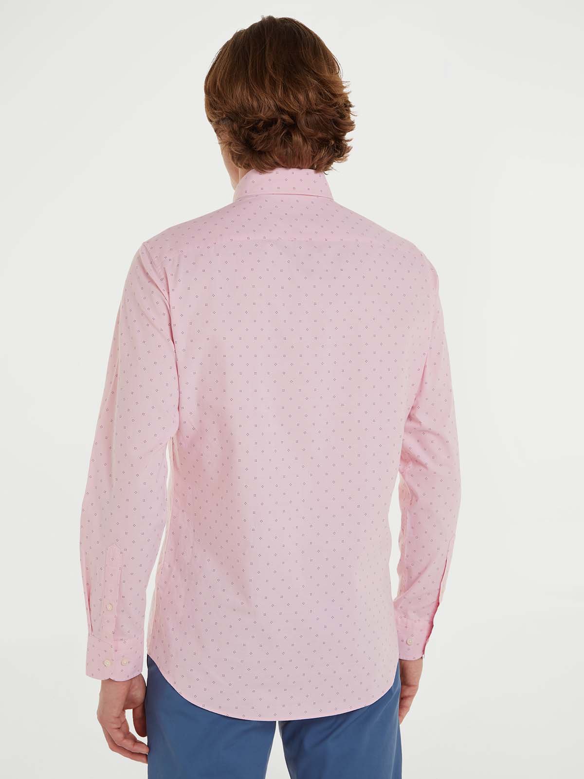 Light pink tommy hilfiger shirt clearance
