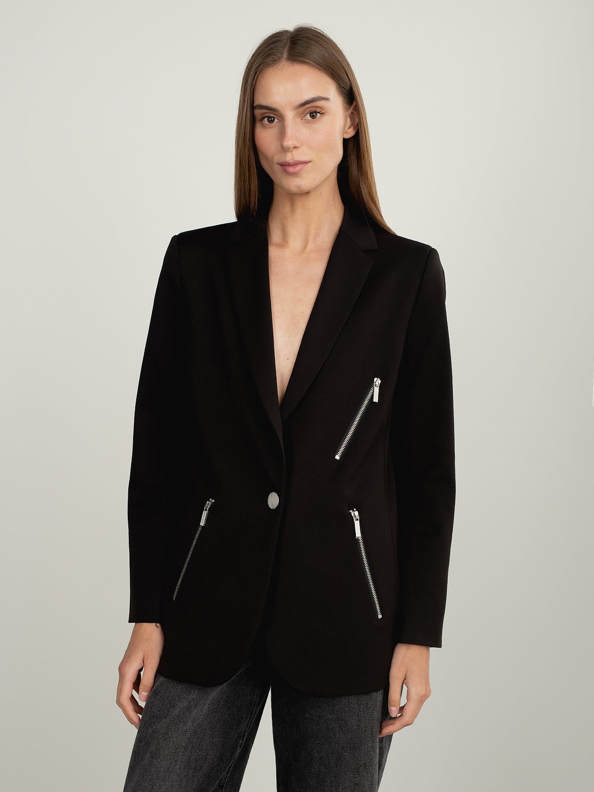 Armani exchange blazer top womens