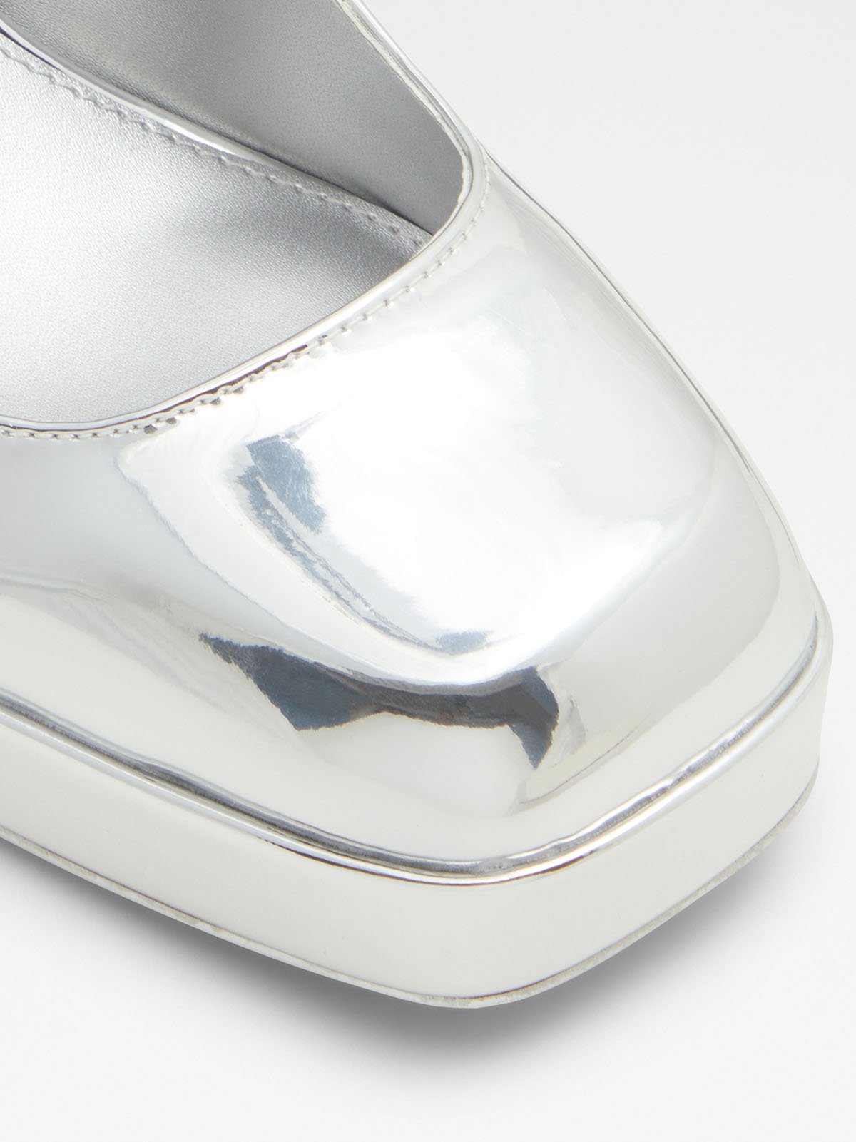 Aldo hot sale silver pumps