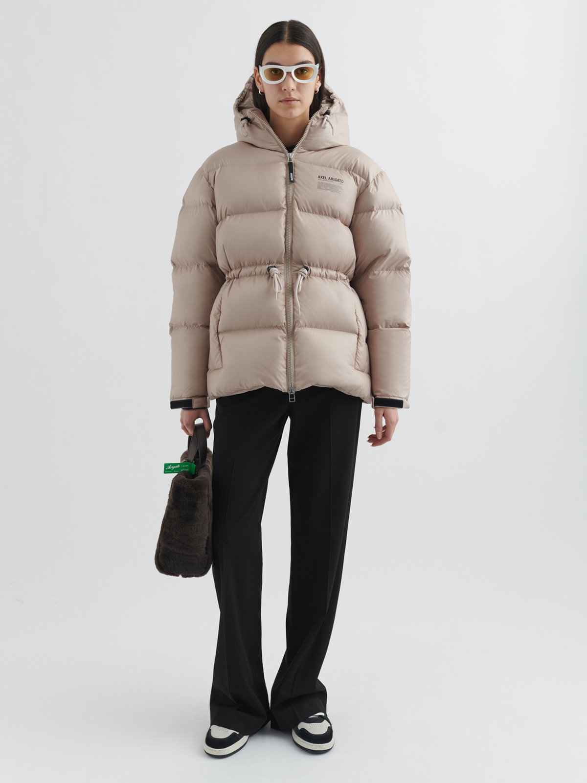 Women s down jacket beige Axel Arigato Soulz.ee