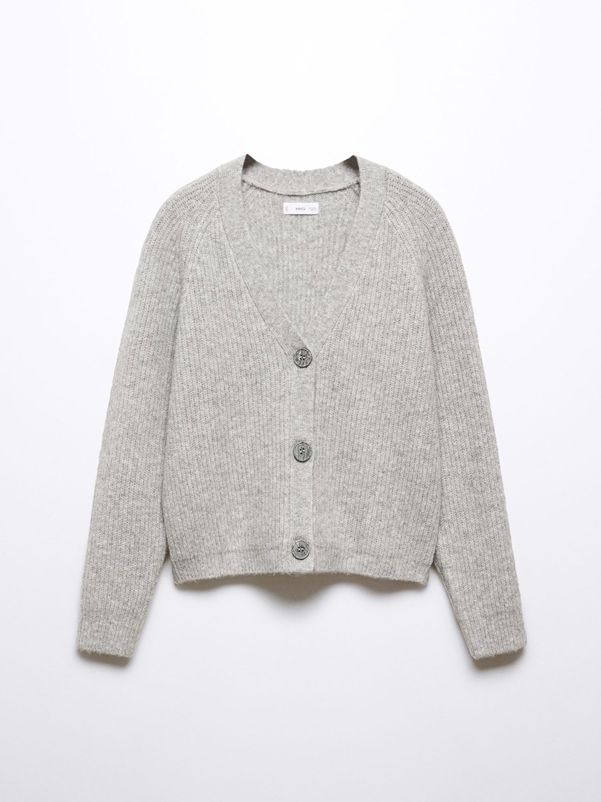 Mango 2024 grey cardigan