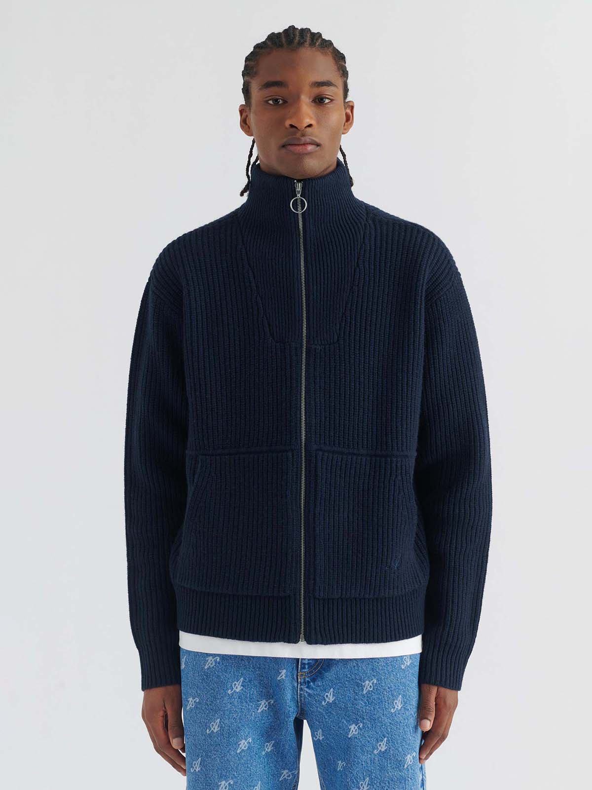 Men s cardigan navy Axel Arigato Soulz.lv