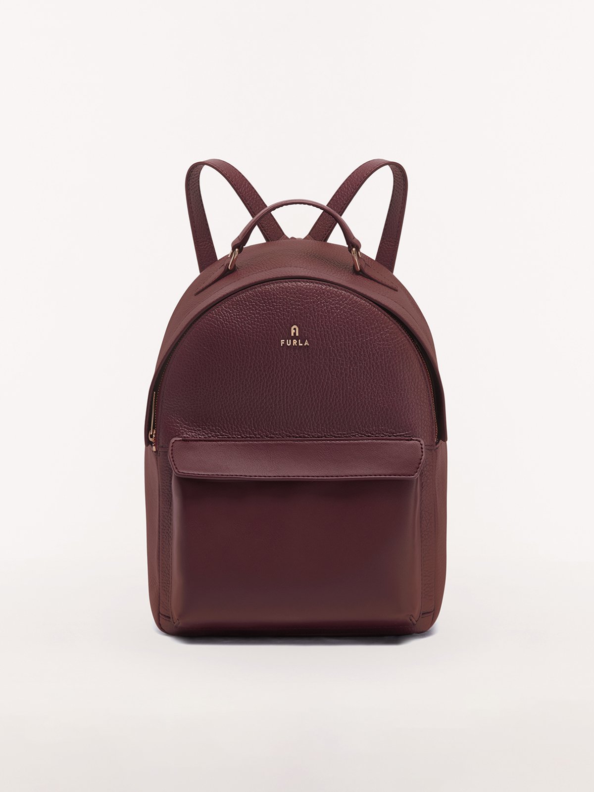 Women s backpack burgundy Furla Soulz.lv