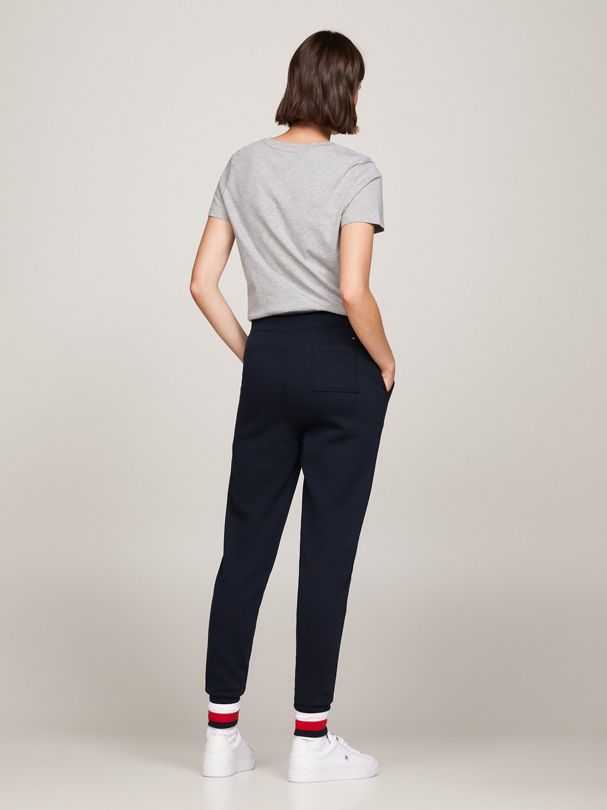 Buy Red Trousers & Pants for Women by TOMMY HILFIGER Online | Ajio.com