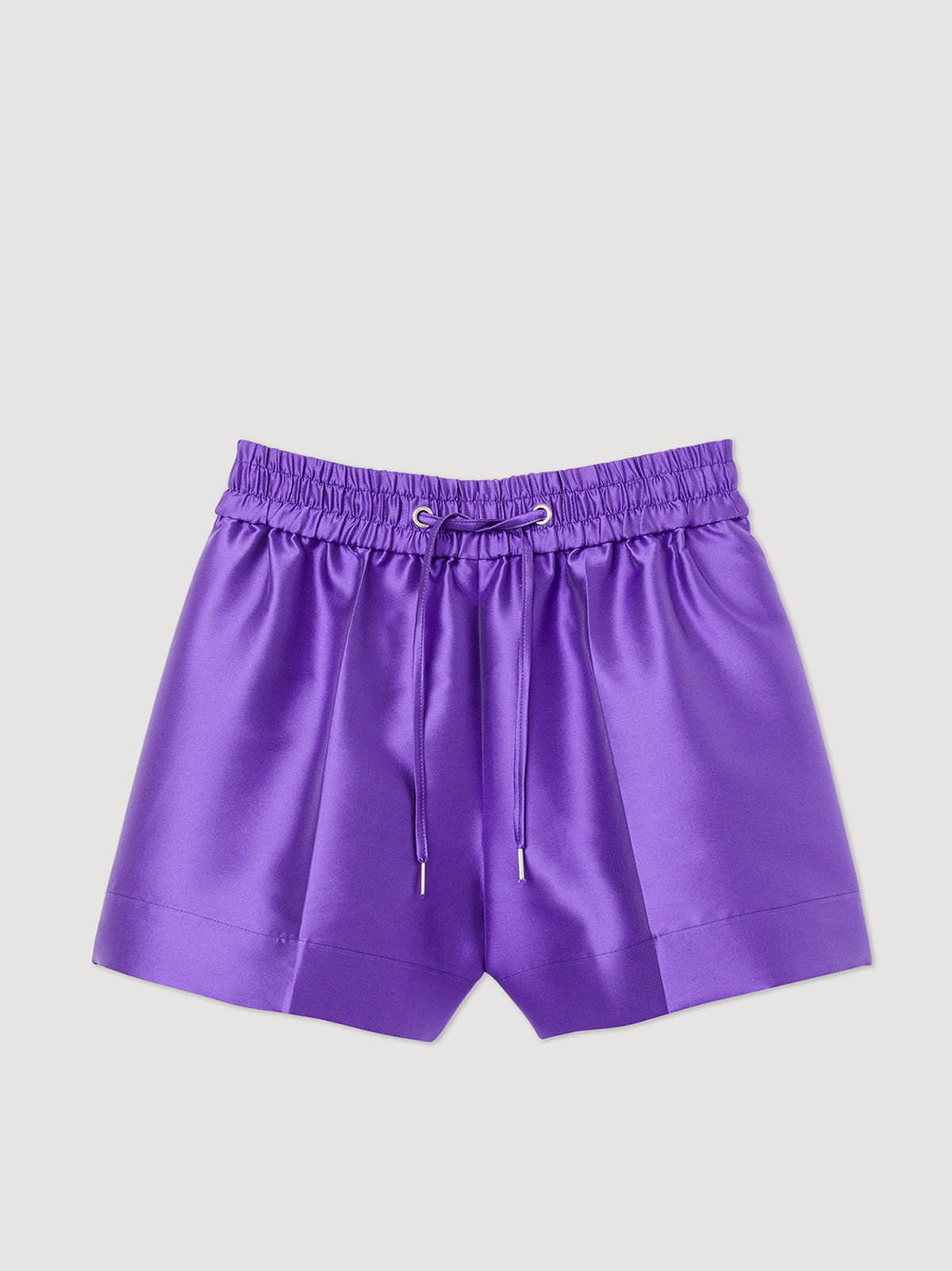 ショートパンツ THE ATTICO Women Shorts  Burmudas 250WCP00084865 PURPLE White and purple short pants for Women | THE ATTICO®