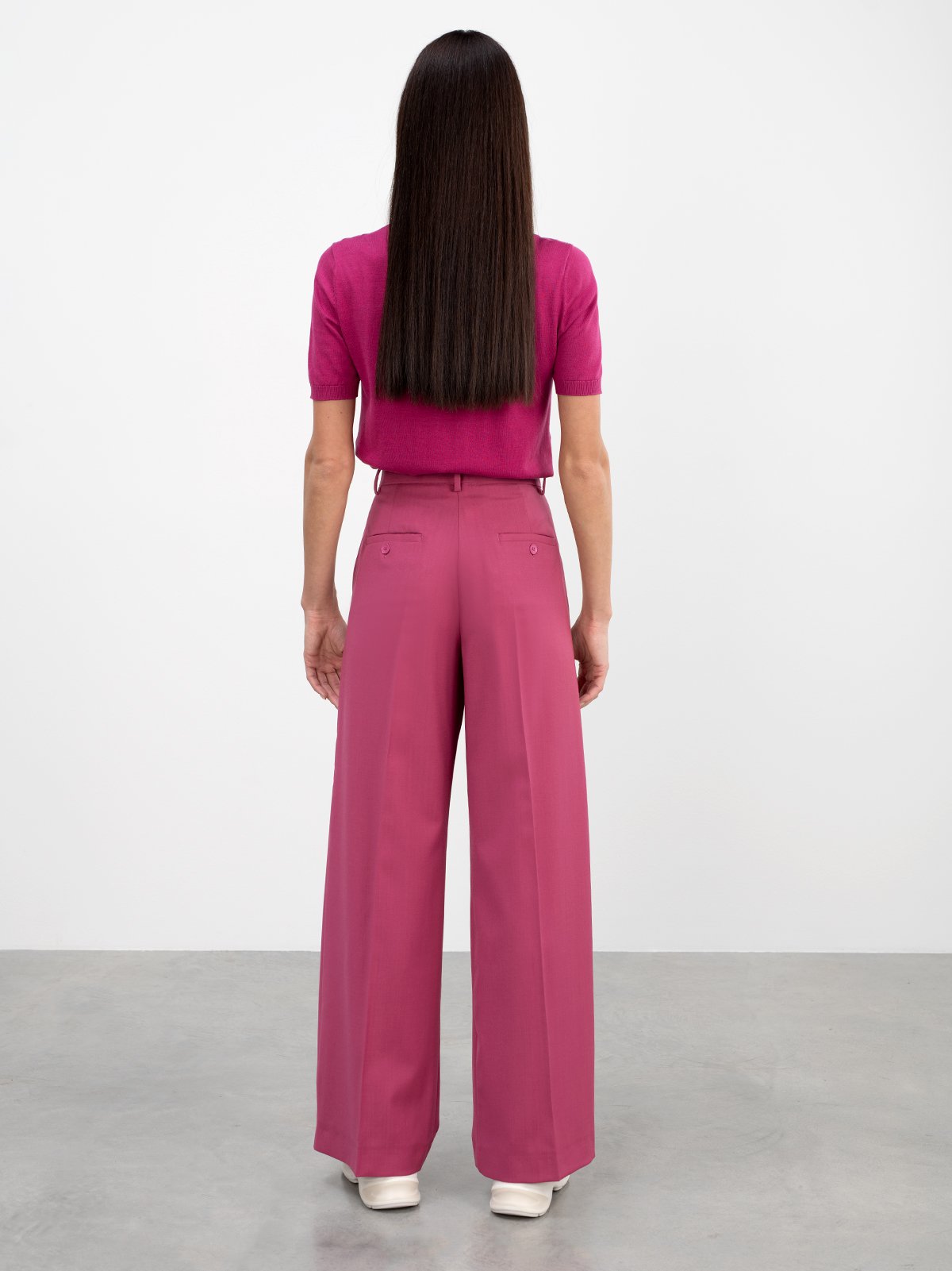 Women's trousers pink Weekend Max Mara | Soulz.lt