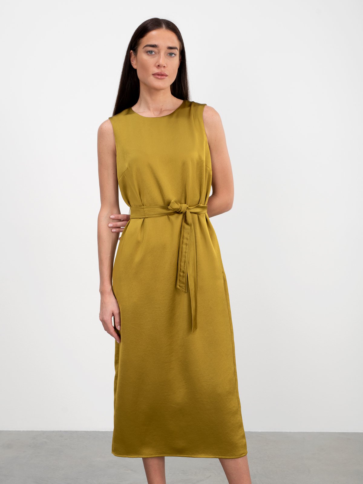 Women's dress light green Weekend Max Mara | Soulz.lt