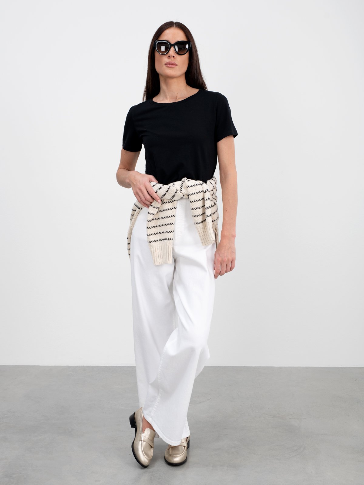 Women's jeans white Weekend Max Mara | Soulz.lt