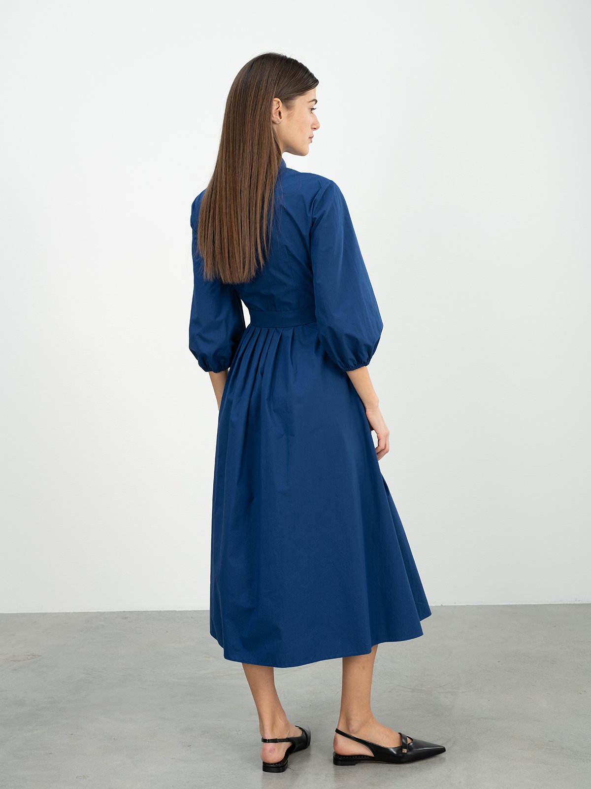 ワンピース 'S Max Mara Woman Dress Blue 2519221153600 001 9221095306001-a-camelia.jpg