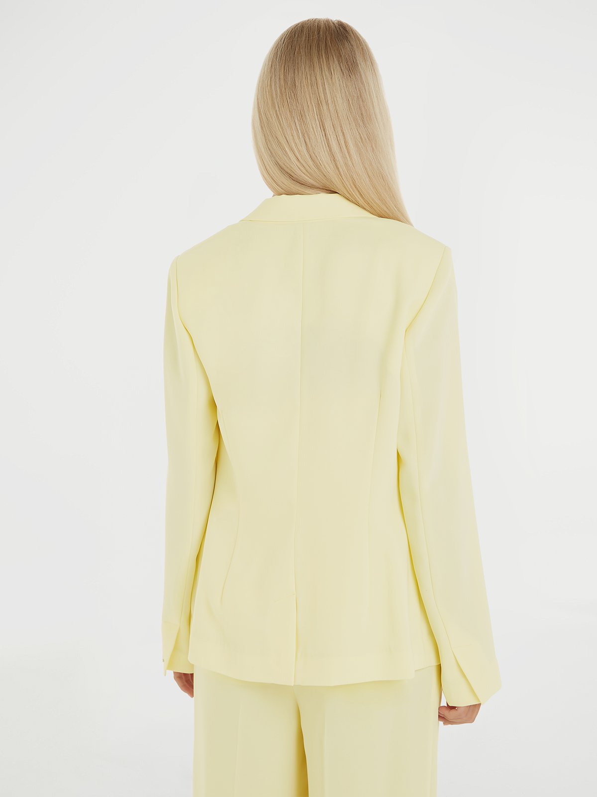 Calvin klein yellow blazer best sale