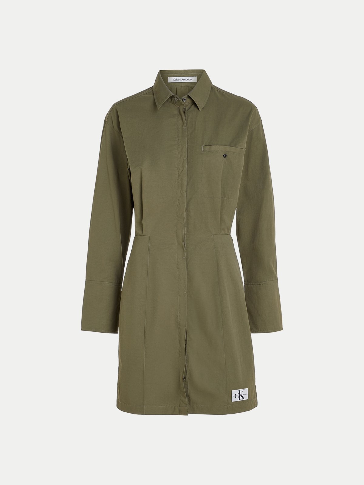 Calvin klein military coat dress best sale