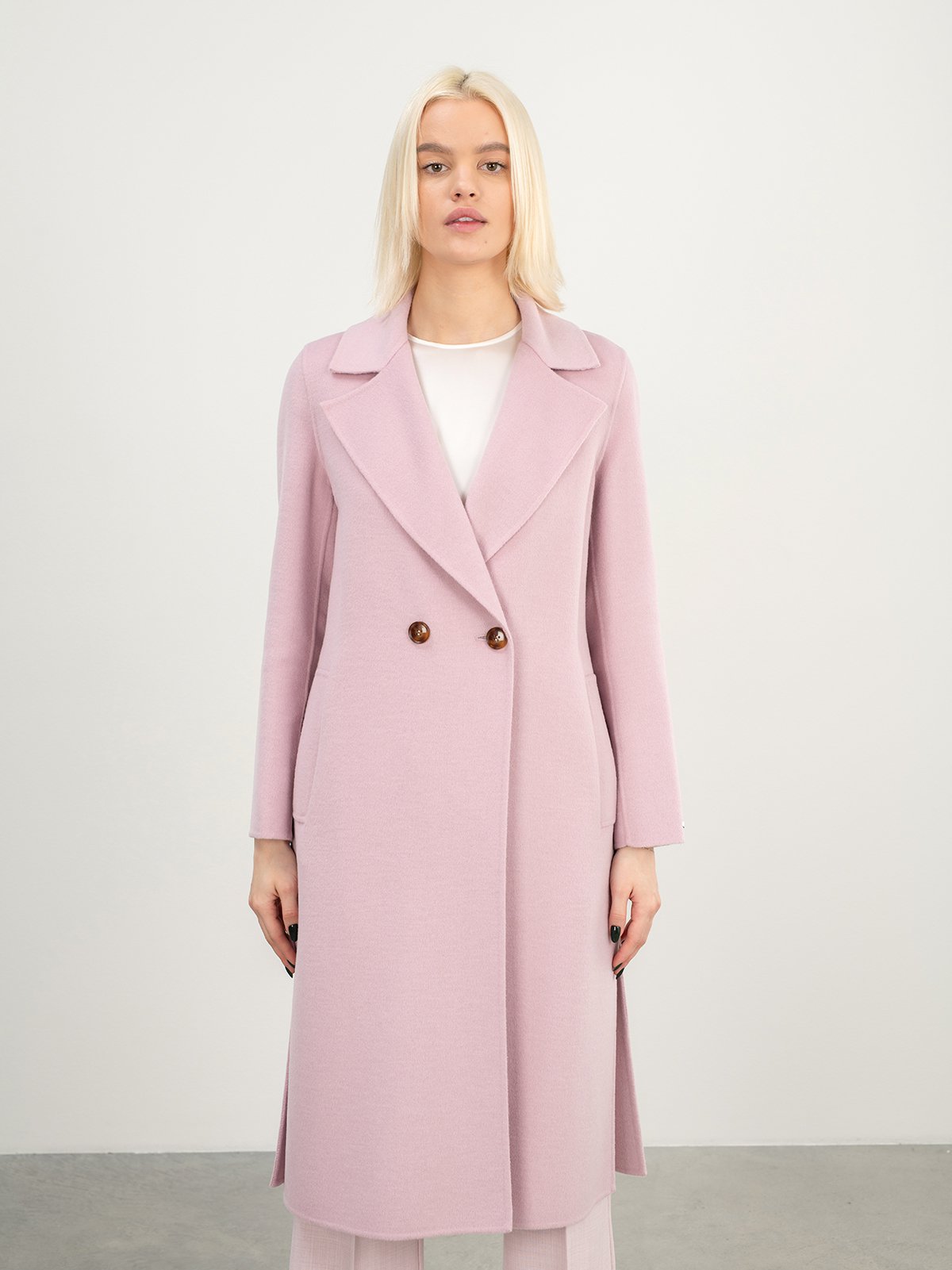 Women s coat pink Marella Soulz.lv