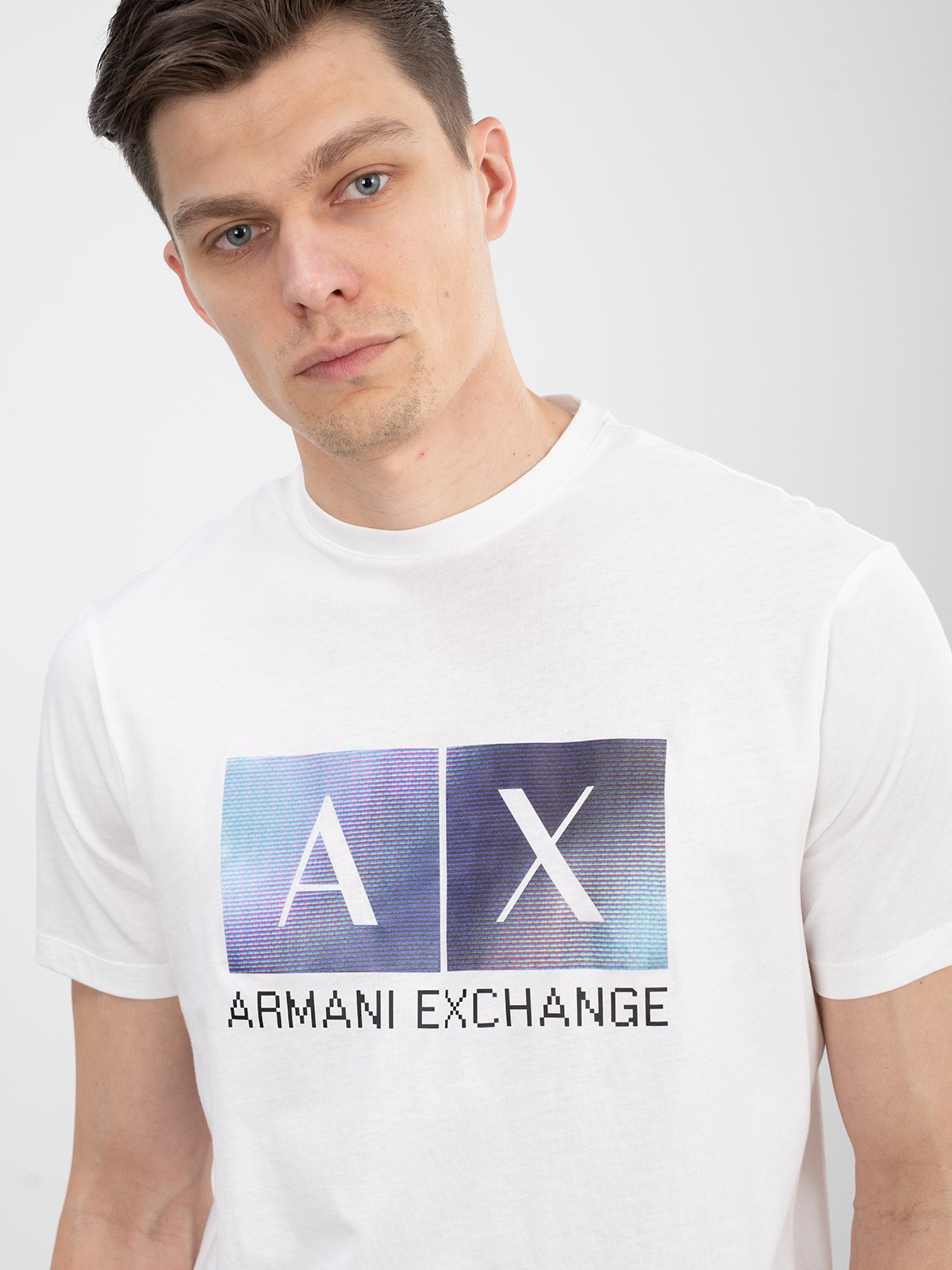 Men s t shirt s s white Armani Exchange Soulz.ee