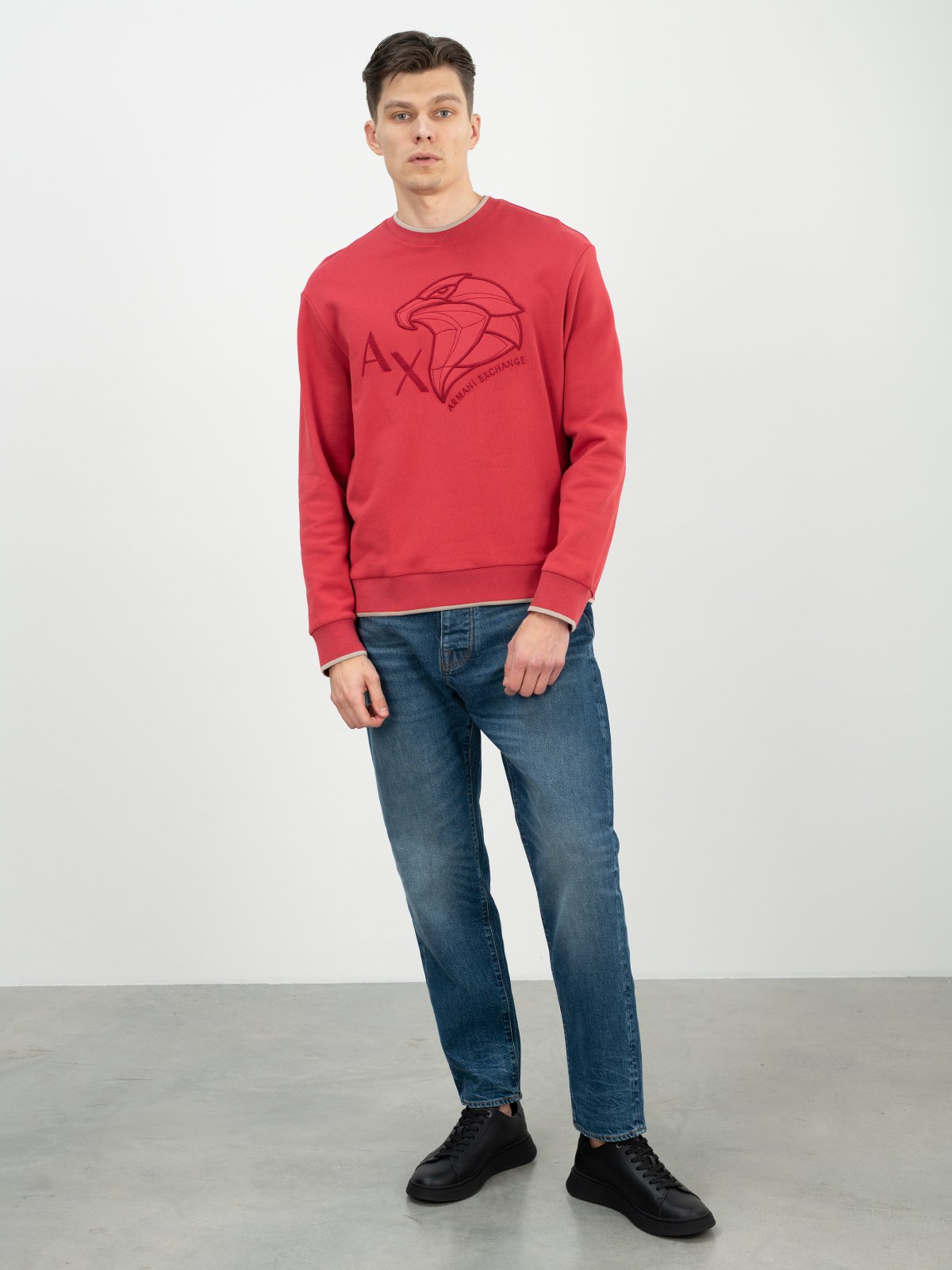 Men s pullover red Armani Exchange Soulz.ee