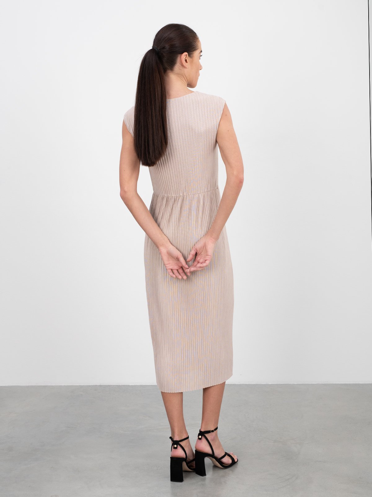 Women's dress creamy BOSS | Soulz.lt