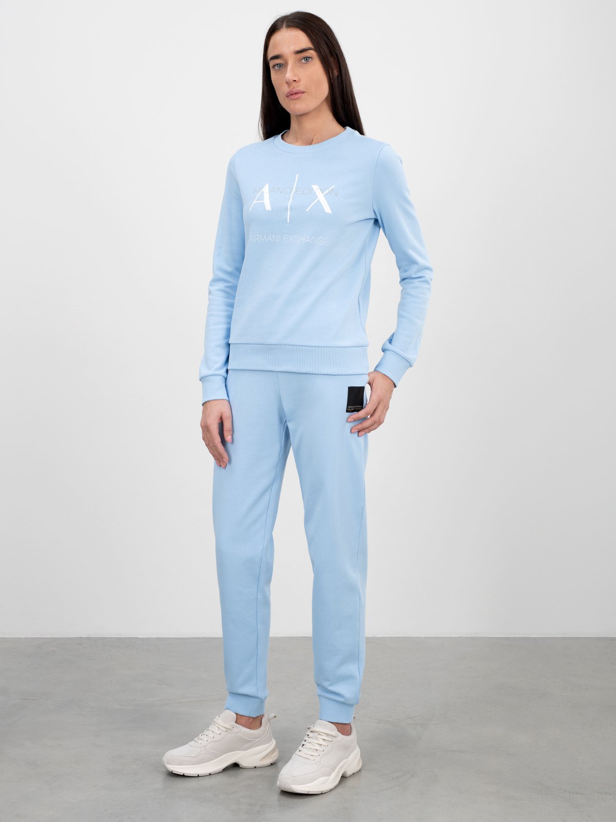 Women s pullover light blue Armani Exchange Soulz.ee