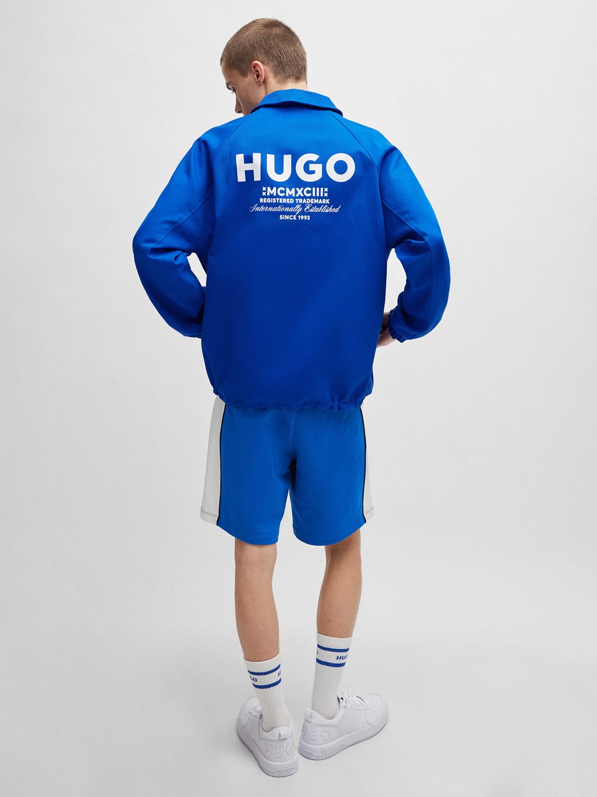 Men's jacket blue HUGO BLUE | Soulz.lt