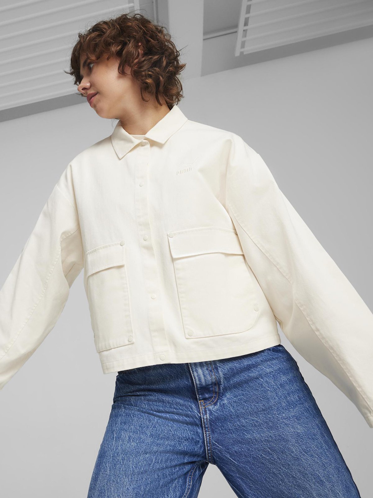Women's jacket creamy PUMA | Soulz.lt