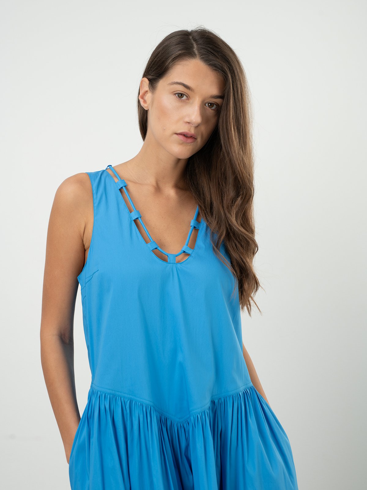 Women's dress blue Pinko | Soulz.lt