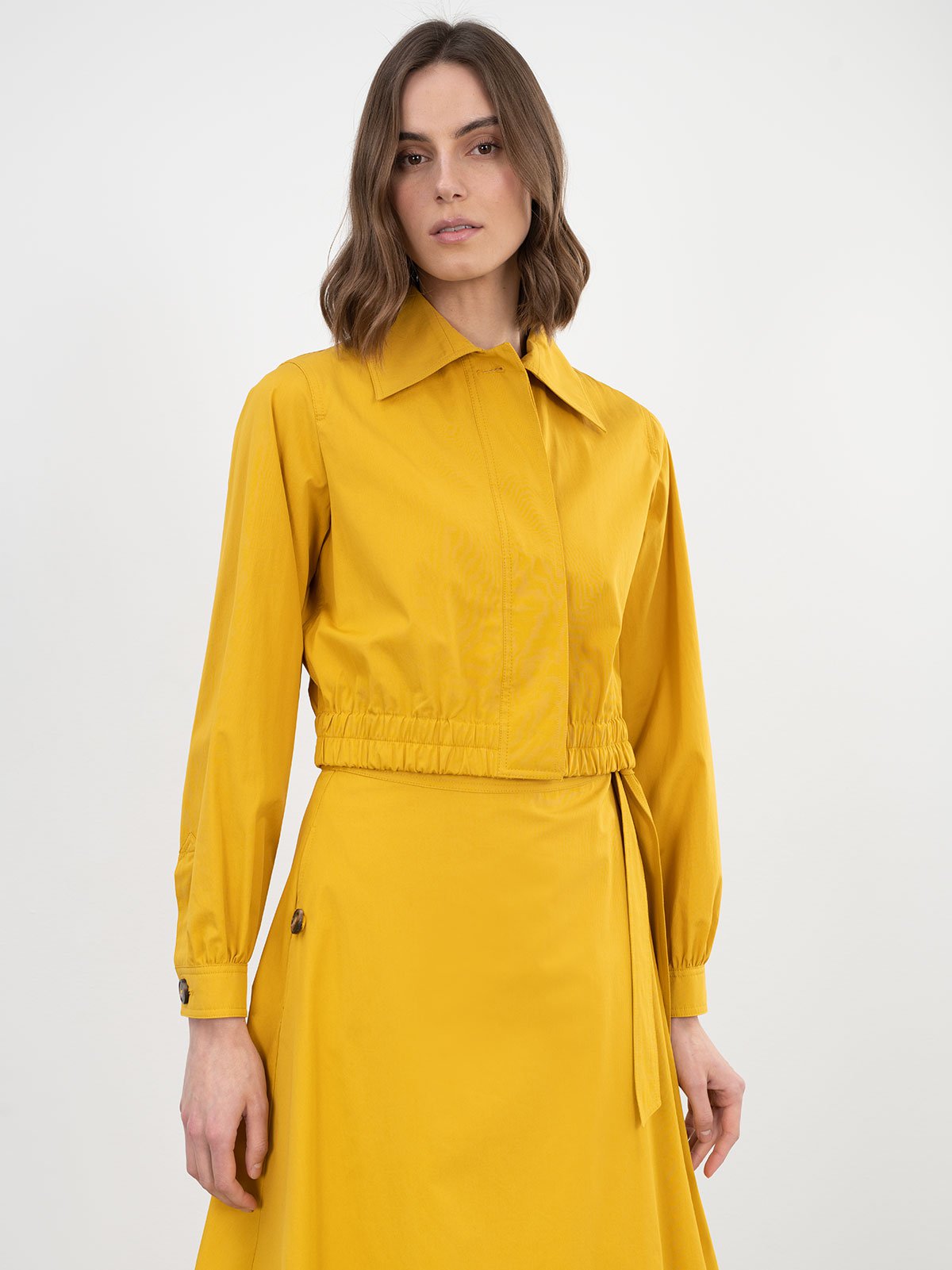 WEEKEND Max Mara ノーカラー ジャケット 黄色 イエロー - メルカリ