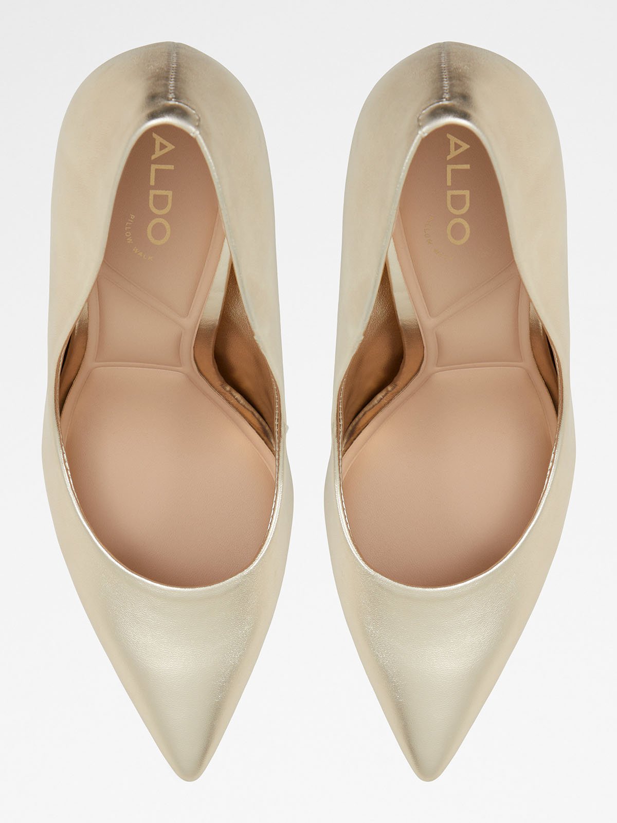 Women's high heel shoes gold ALDO | Soulz.ee
