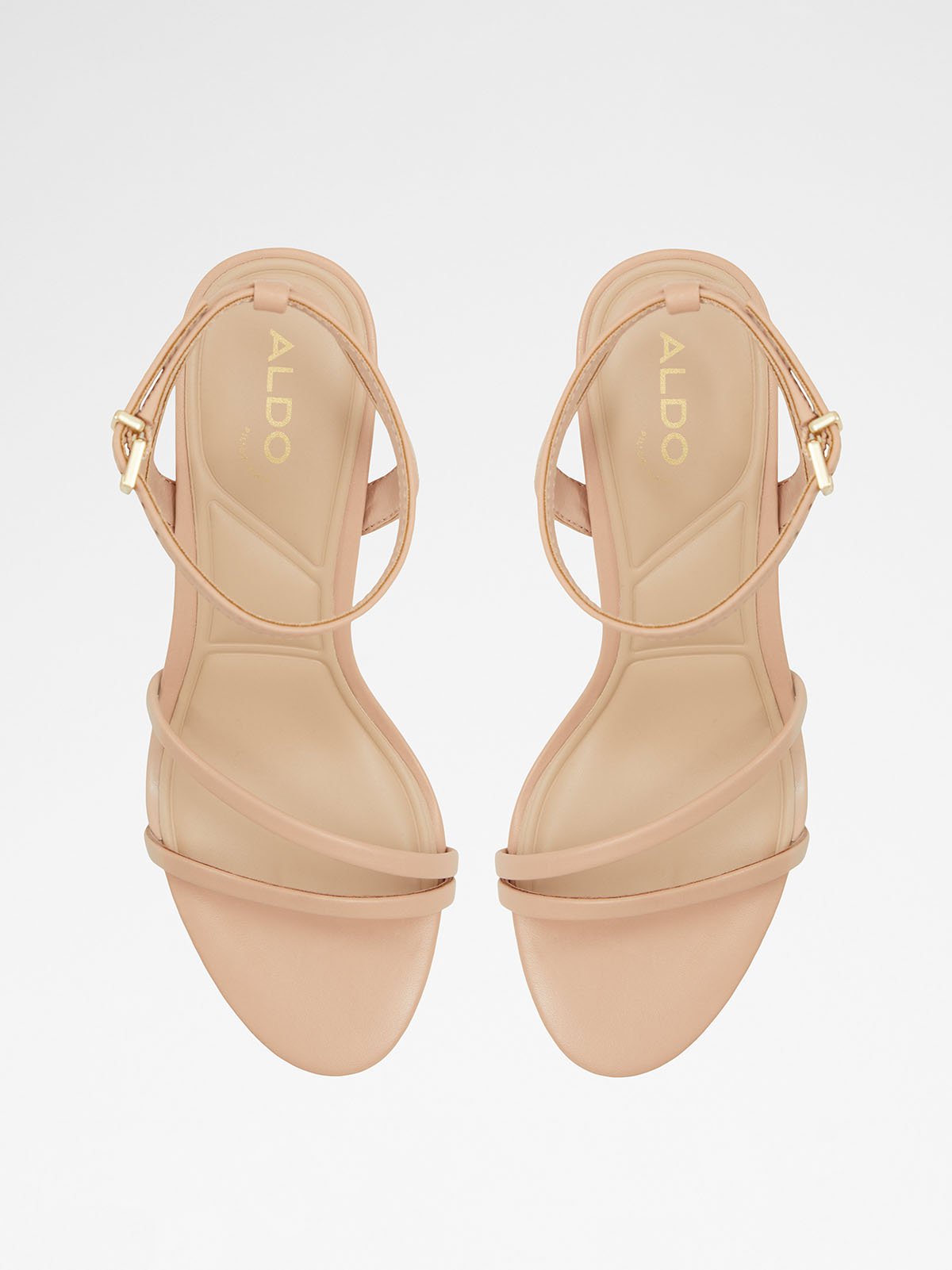 Women's high heel sandals light pink ALDO