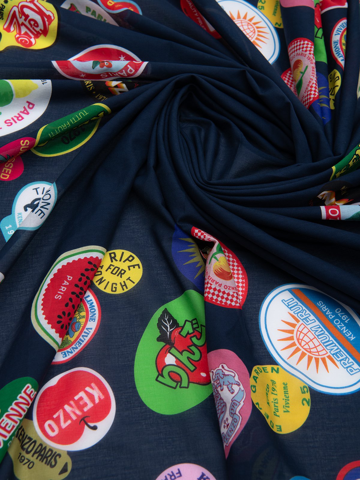 Women's scarf navy KENZO