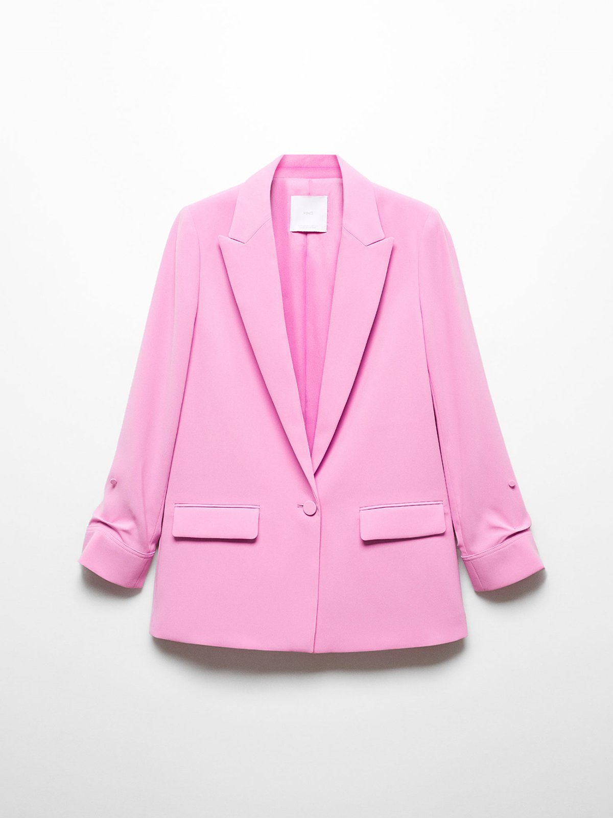 Mango pink blazer best sale