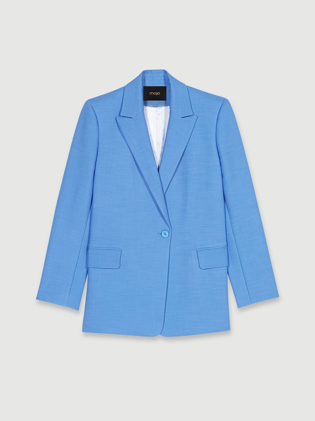 Women s blazer blue Maje Soulz.lt